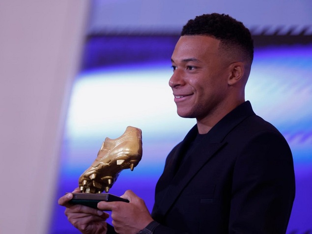 Kylian Mbappé gewinnt den Goldenen Schuh Europas 2024/25